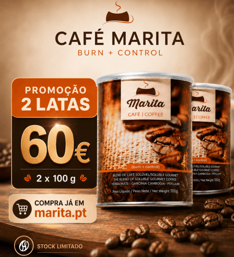 PROMOÇÃO: 2 Latas de Café Marita Burn+Control (100 g)